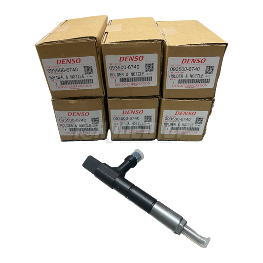 Genuine Denso Injectors (Set of 6) – Toyota LandCruiser 1HD‑FTE 4.2L
