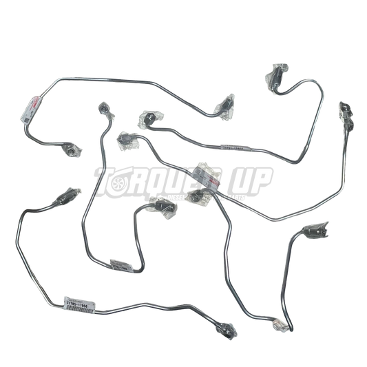 GENUINE Toyota LandCruiser 1HD FTE 4.2L Injector Fuel Injector Pipe Kit of 6