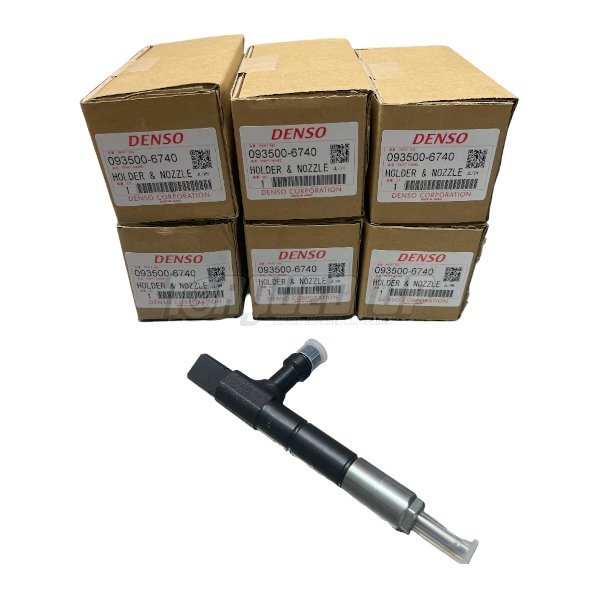 Genuine Denso Injectors (Set of 6) – Toyota LandCruiser 1HD‑FTE 4.2L